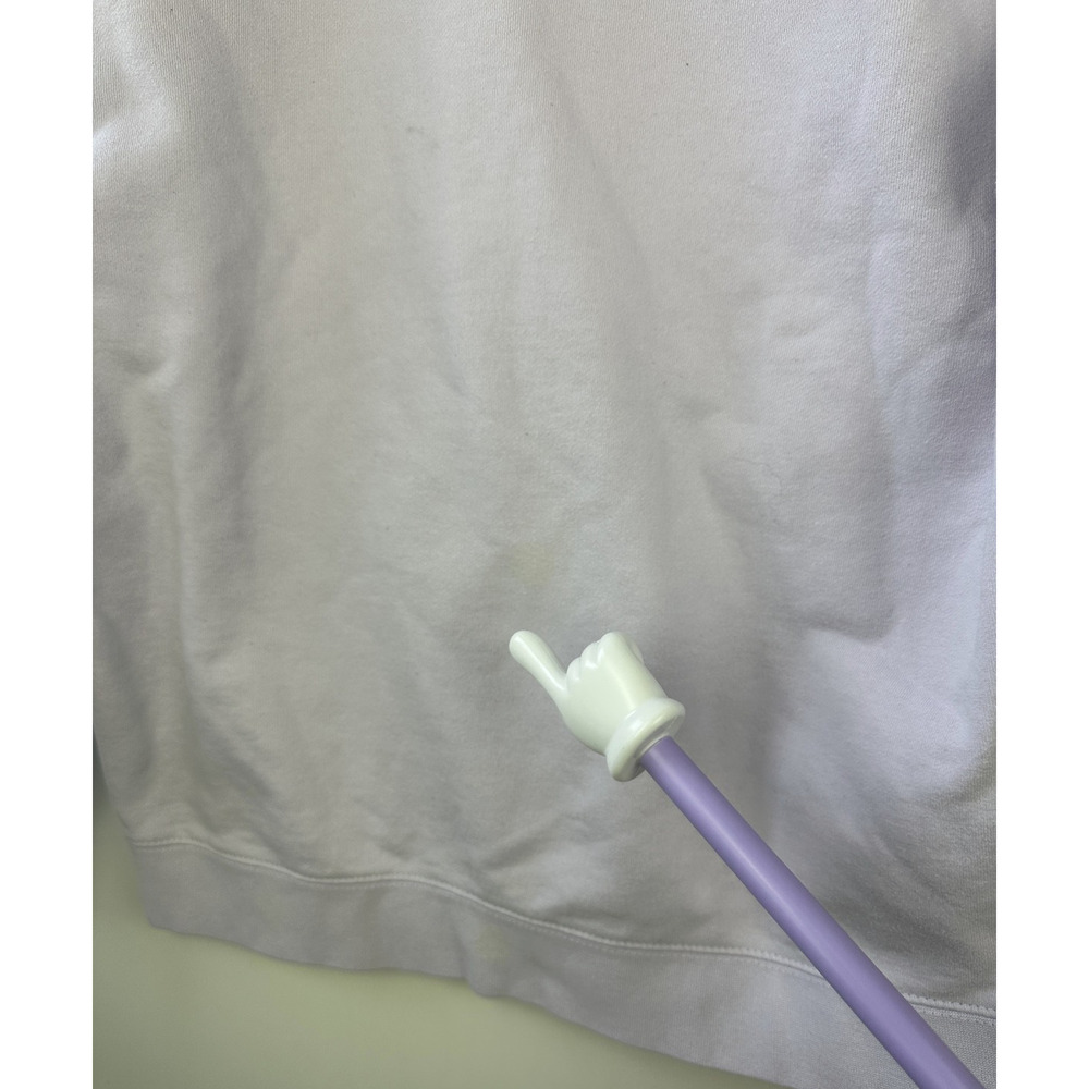 Glossier Limited Edition Lavender Hoodie Embroidered Pullover Sweatshirt Medium - Picture 10 of 16